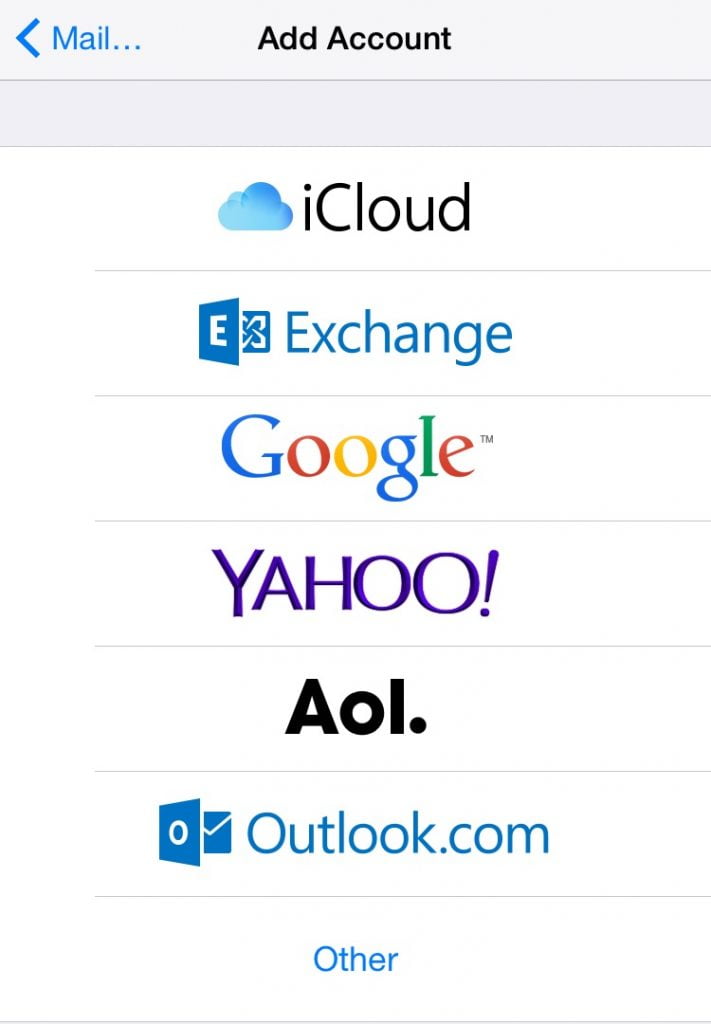 شرح ربط بريد Webmail بـ iOS و Android و Outlook 2013 1 Webmail ios