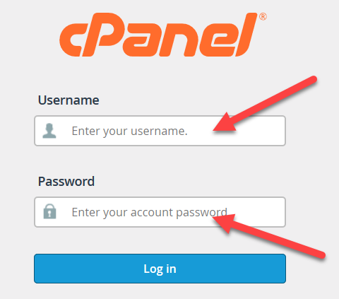 شرح عرض الملفات المخفيه من cpanel 1 login cpanel