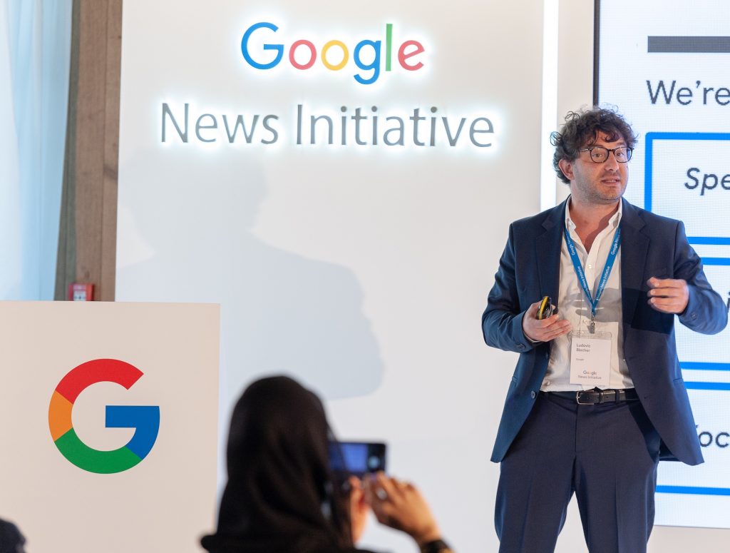 هل يساعد تحدي الابتكار ومبادرة “أخبار قوقل” الصحف التقليدية على التحول الرقمي ؟ 1 google news initiative 1024x775 1